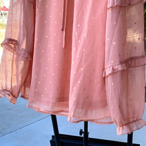 Take 50% OFF- Blu Pepper Fancy Blouse, Size-S - Picture 3 of 8